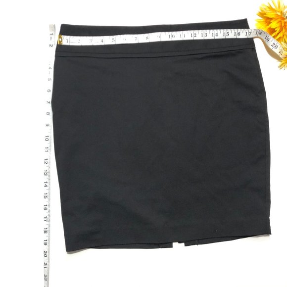 CALVIN KLEIN BLACK MIDI SKIRT SIZE 10 - Picture 7 of 7